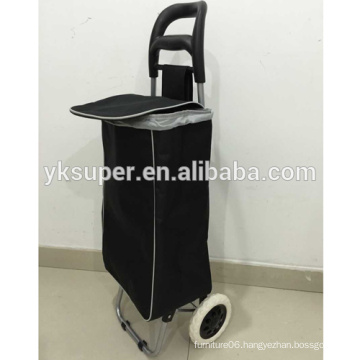 Customized shopping trolley bag with solid color